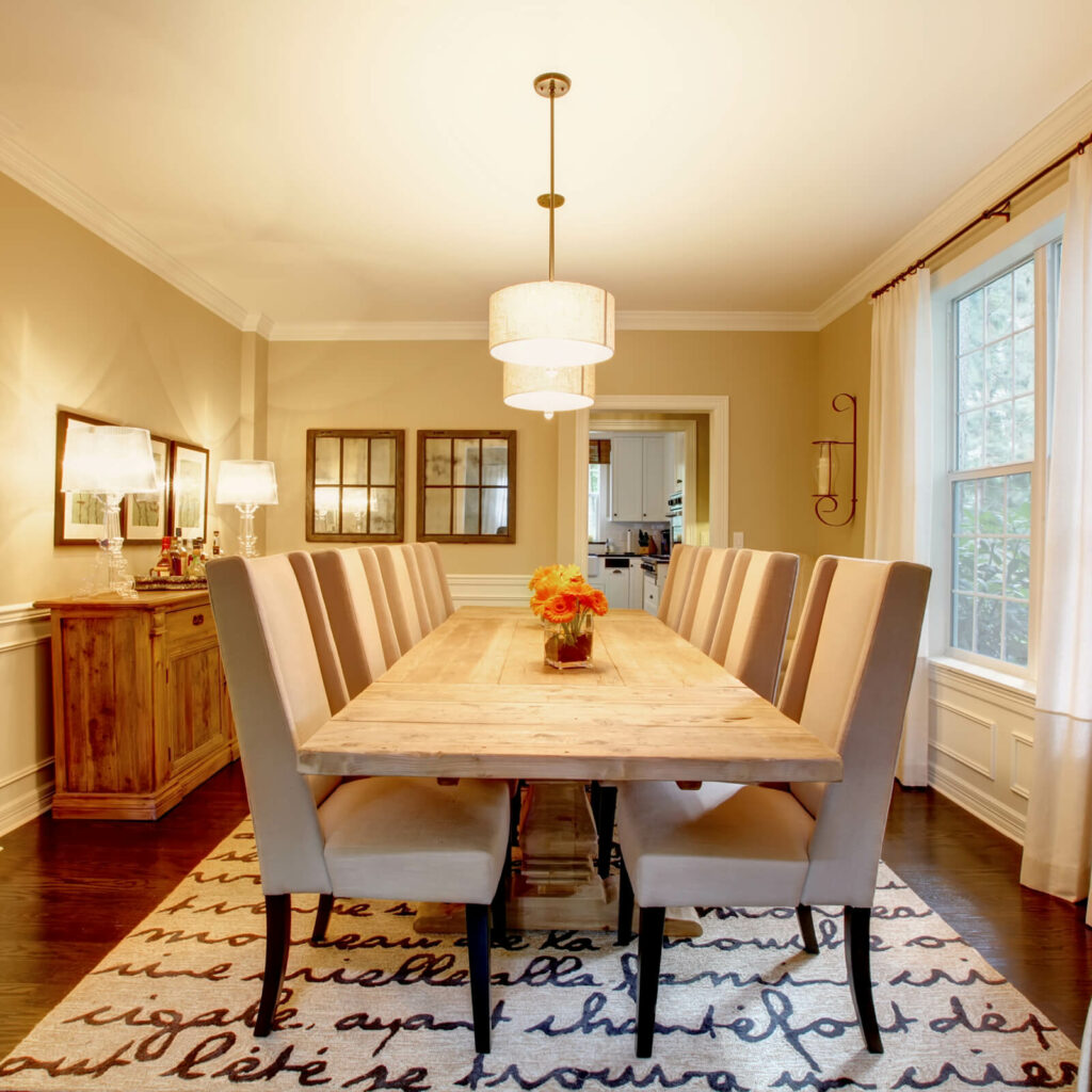 Dining area flooring | Yetzer Home Store