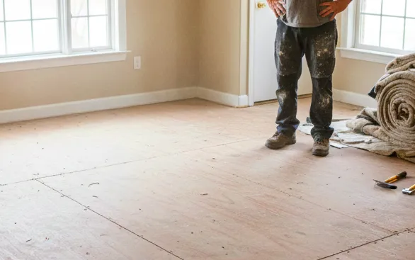 Subfloor in room | Yetzer Home Store